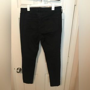 Black skinny jeans size 14L